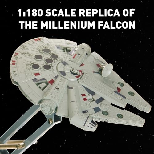 Paladone Millennium Falcon Posable Desk Lamp Lámpara de Escritorio Halcon milenario, Star Wars, Plástico, Gris, único